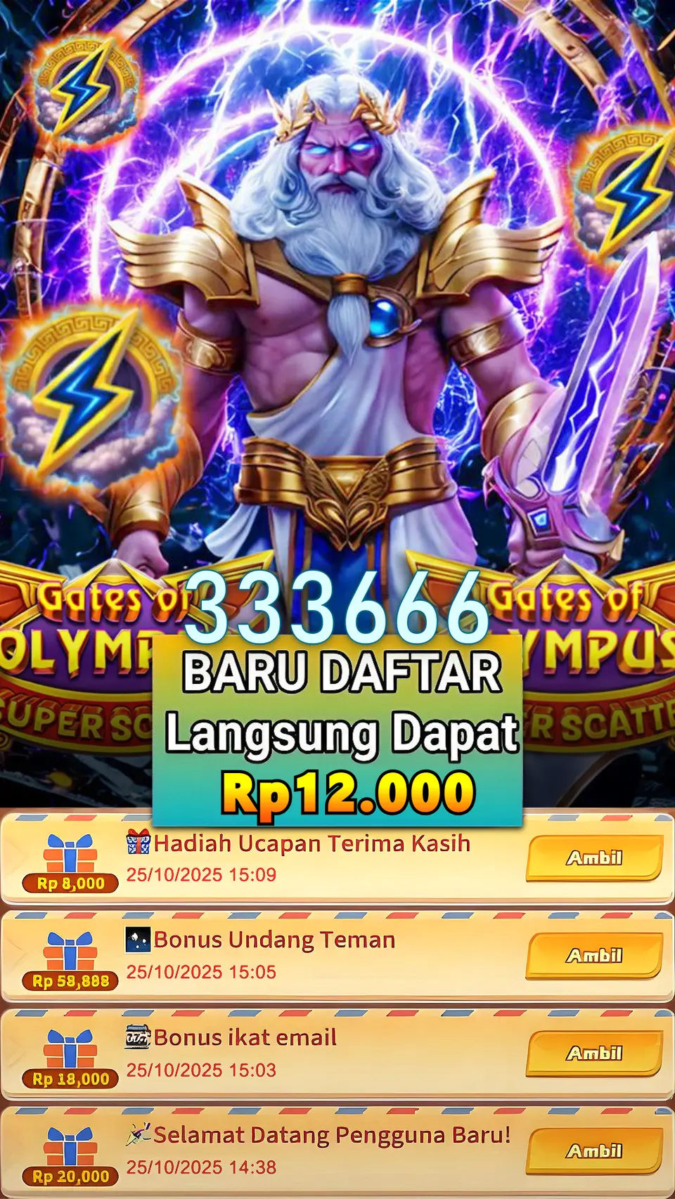 333666 Masuk